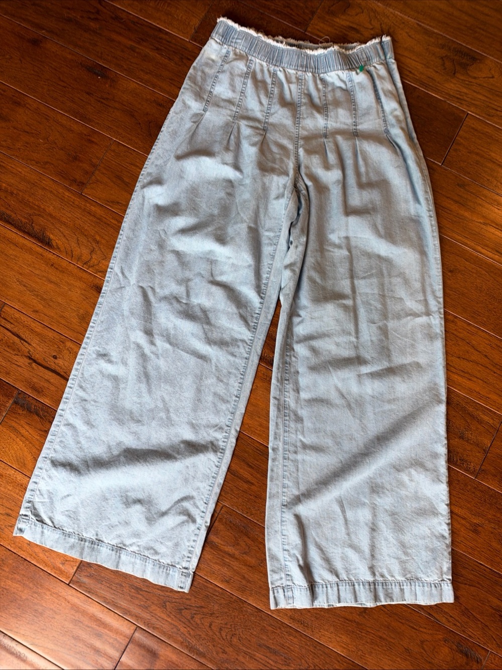 inc international concepts Wide Leg Denim Trousers Jeans M Lightweight pants